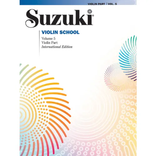 Suzuki Violin School Volume 5 - Part 5 Revised Edition