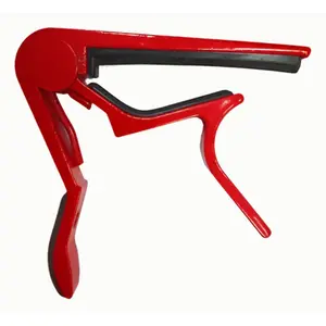 Capotraste MP Vermelho para Violão ou Guitarra