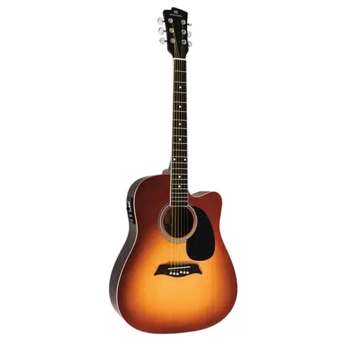 Violão Folk MICHAEL - VM919DTC SS - Encordoamento De Aço