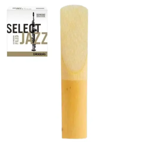 Palheta RICO SELECT JAZZ FILED para Sax Soprano
