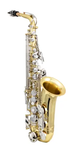 Saxofone Alto Laqueado com Chaves Niqueladas TOKAI - TSA-200LN