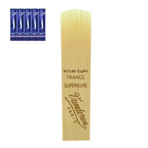 5 Palhetas VANDOREN para Sax Soprano 2,5