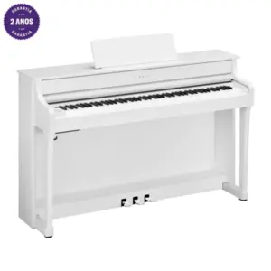 Clavinova Piano Digital YAMAHA - CLP-835WH - Cor Branco