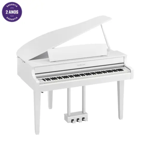 Clavinova Piano Digital de Cauda YAMAHA - CLP-865GPWH - Cor Branco