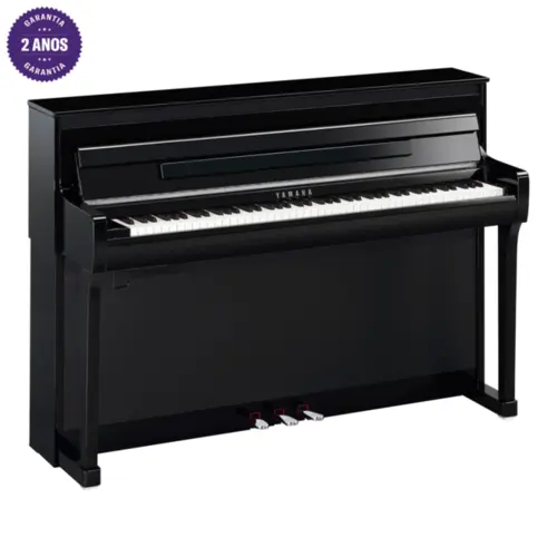 Clavinova Piano Digital YAMAHA - CLP-885PE - Cor Preto Alto Brilho