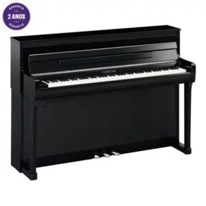 Clavinova Piano Digital YAMAHA - CLP-885PE - Cor Preto Alto Brilho