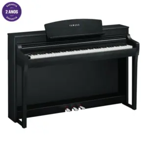 Clavinova Piano Digital YAMAHA - CSP-255B - Cor Preto