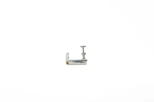 Kit com 4 Micro Afinador Cromado Para Violino