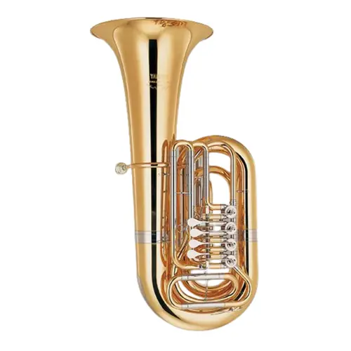 Tuba Profissional de Rotor 4/4 em Bb YAMAHA - YBB-645G em Sib (Made In Japan)