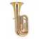 Tuba Profissional de Rotor 4/4 em Bb YAMAHA - YBB-645G em Sib (Made In Japan)