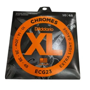 Encordoamento para Guitarra D'ADDARIO XL 010-048 ECG23