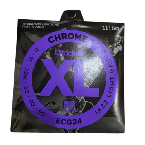 Encordoamento para Guitarra D'ADDARIO XL 011-050 ECG24