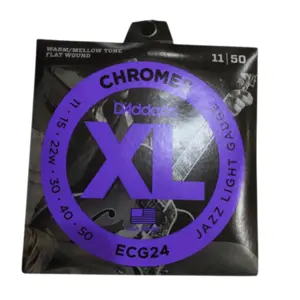 Encordoamento para Guitarra D'ADDARIO XL 011-050 ECG24