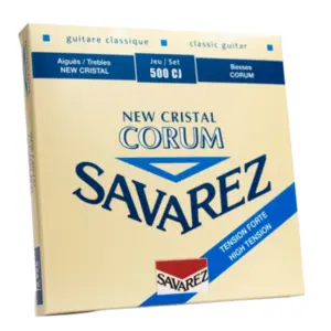 Encordoamento para Violão Nylon SAVAREZ 500CJ Tensão Alta