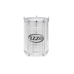 Bacurinha IZZO 08 polegadas X 30cm em Alumínio com Aro Cromado 5AF e Pele Leitosa P3