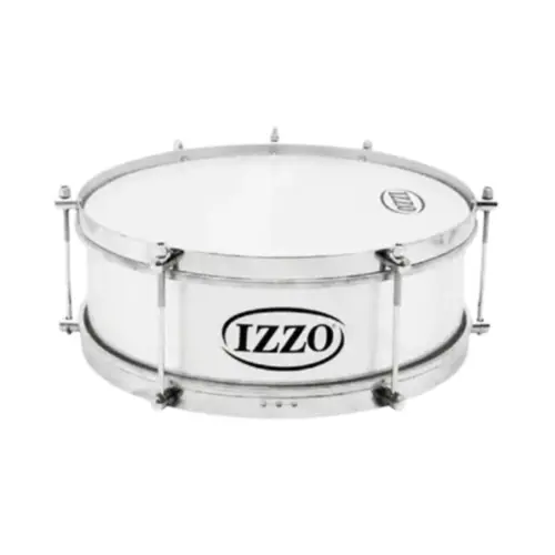 Caixa Repique IZZO 14 Polegadas X 10cm P0 em Alumínio com Pele Leitosa P3