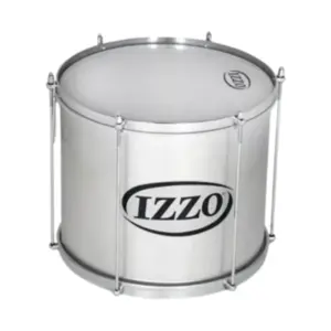 Surdo IZZO 14 Polegadas X 30cm Alumínio com Pele Leitosa