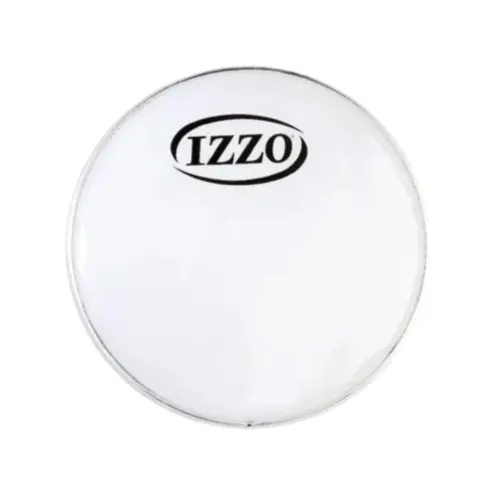 Pele Batedeira IZZO para Tamborim 8 Polegadas P2 Grossa e Leitosa