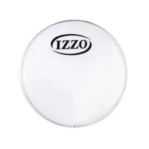 Pele Batedeira IZZO para Tamborim 8 Polegadas P2 Grossa e Leitosa