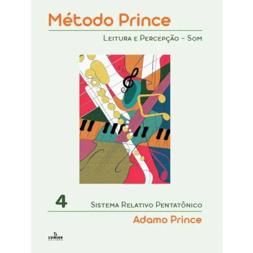 Método Prince 4 Leitura e Percepção - Som - Adomo Prince