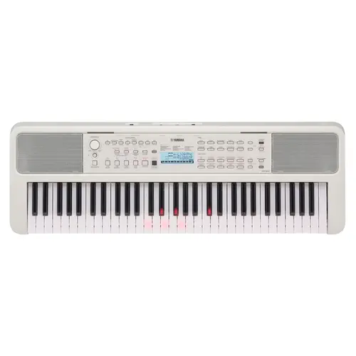 Teclado Arranjador YAMAHA Branco com Teclas Iluminadas - EZ310