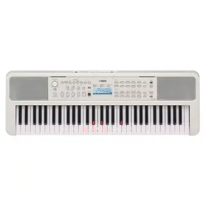 Teclado Arranjador YAMAHA Branco com Teclas Iluminadas - EZ310