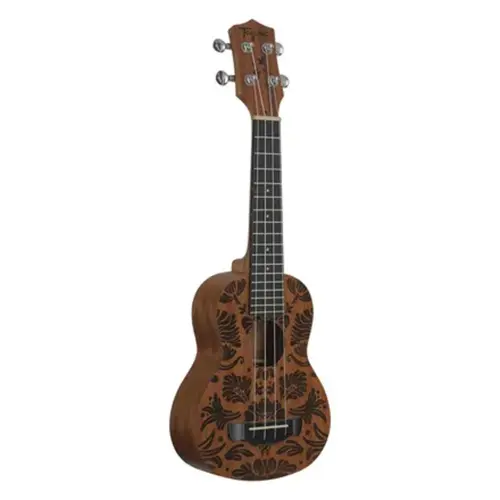 Ukulele Acústico Concert 23-K NTMS - Floral - TAGIMA