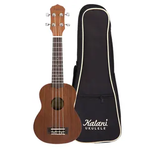 Ukulele Soprano 21 Tribes Series Tabaco Sapele KAL 200 ST - KAYKE KALANI