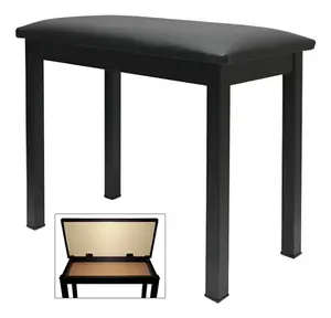 Banco para Piano BPD20C Desmontável c/ Compartimento - SATY