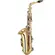 Saxofone Alto Eagle Laqueado com Chaves Niqueladas SA500LN