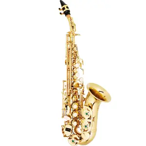Saxofone Soprano Curvo Eagle Laqueado SP508