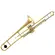 Trombone de Pisto Longo Eagle em Sib com Estojo TV602