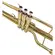 Trombone de Pisto Longo Eagle em Sib com Estojo TV602