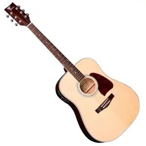 Violão Folk Dreadnought Eletroacústico Eagle CH888 NT