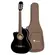 Violão Eagle clássico flat eletroacústico CH800BK Preto