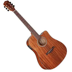 Violão Folk Cutaway com Captação Ativa Hofma - HMF 280 STNT - Encordoamento Aço