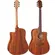 Violão Folk Cutaway com Captação Ativa Hofma - HMF 280 STNT - Encordoamento Aço