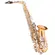 Saxofone Alto MICHAEL WASM49 Eb Duplo Dourado e Niquelado