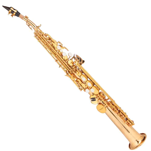 Saxofone Soprano MICHAEL WSSM48 Bb Duplo Dourado