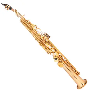 Saxofone Soprano MICHAEL WSSM48 Bb Duplo Dourado