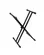 Suporte 2X para 1 Teclado 2040 - SATY