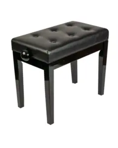 Banco para Piano BP80 Preta com Regulagem de Altura - SATY