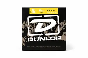 Encordoamento para Baixo Elétrico 4C DUNLOP Nickel Wound 40-100
