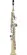 Saxofone Soprano Eagle Laqueado com Chaves Niqueladas SP502LN