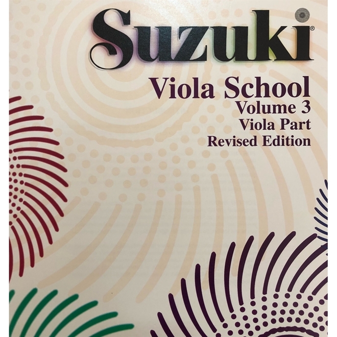 Suzuki Viola School Volume 3 Revised Edition Suzuki Viola School