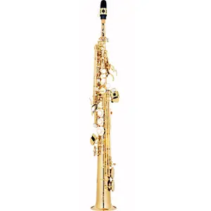 Saxofone Soprano Eagle Profissional SPX512L acabamento em Bronze