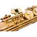 Saxofone Soprano Eagle Profissional SPX512L acabamento em Bronze