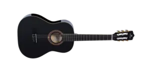 Violão Infantil MICHAEL Go Play VM13E (9 a 12 anos) 3/4 BK - Cordas De Nylon – PRETO