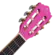 Violão Infantil MICHAEL Go Play VM13E (9 a 12 anos) 3/4 PK - Cordas de Nylon - ROSA