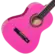 Violão Infantil MICHAEL Go Play VM13E (9 a 12 anos) 3/4 PK - Cordas de Nylon - ROSA